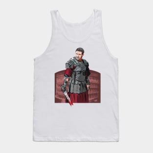 Russell Crowe - An illustration by Paul Cemmick Tank Top